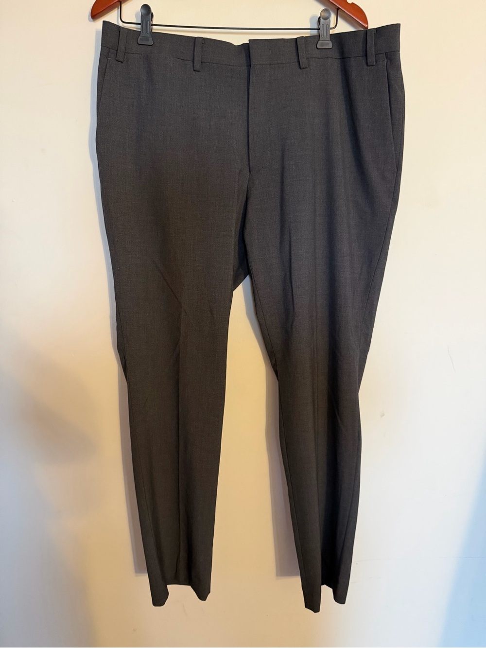 Dkny Men's Dress Pants in Charcoal
